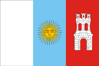 Flag of Cordoba province in Argentina