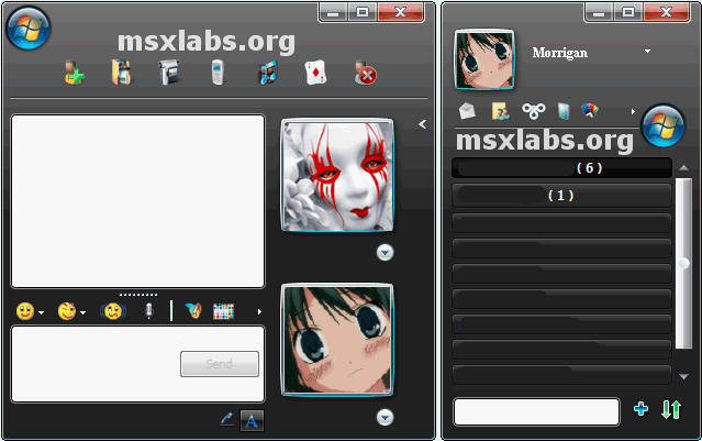 vistalive skin - Vista Live Messenger (Vista Skin - 8.1) vistalive skin