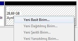 d7 - Windows 7'de Programsız Harddisk Bölmek (Resimli Anlatım) d7